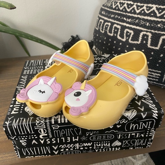 Mini Melissa Other - Mini Melissa unicorn shoes